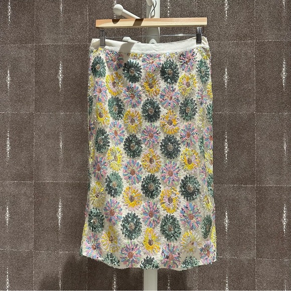 NWT No. 2 Pencil Skirt® in Sequin Floral (J. Crew) - Picture 1 of 12